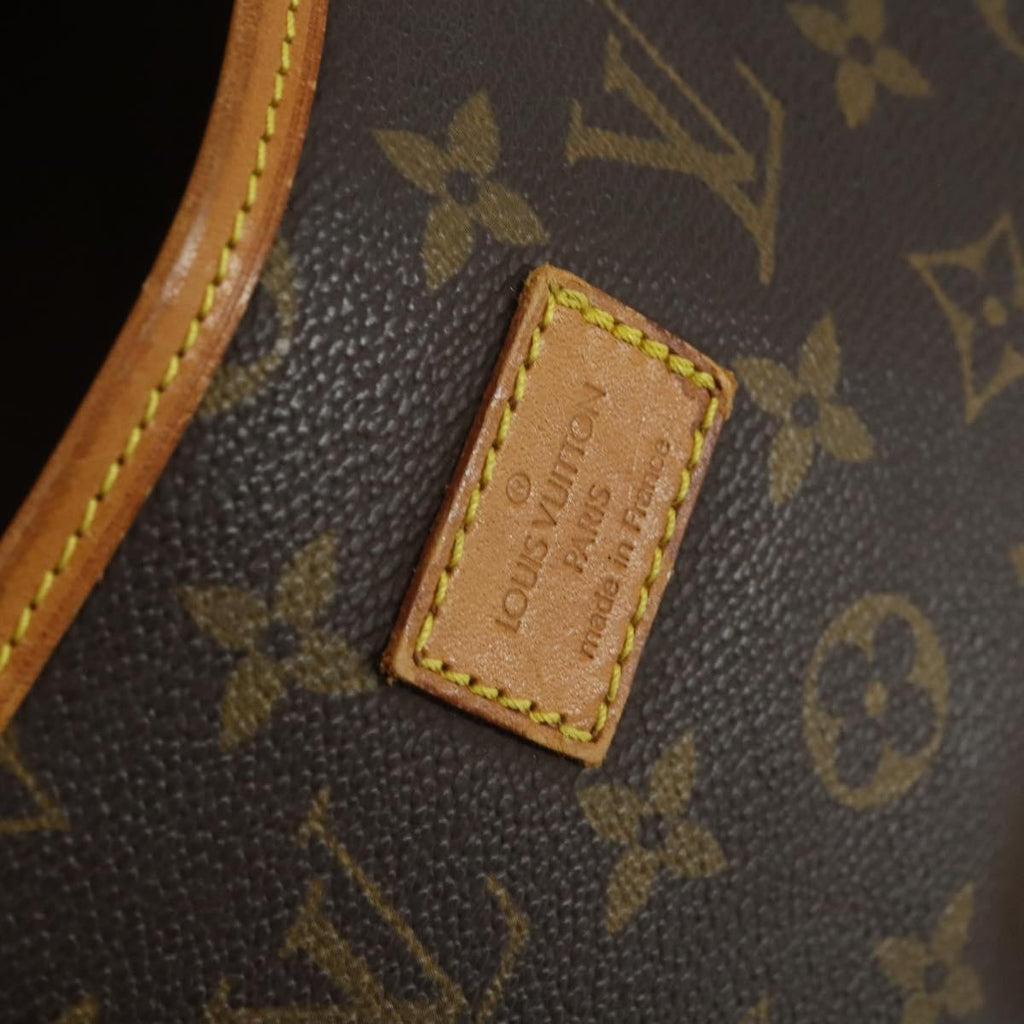 Louis Vuitton Saumur Handbag Monogram Canvas Brown Canvas Shoulder Bag