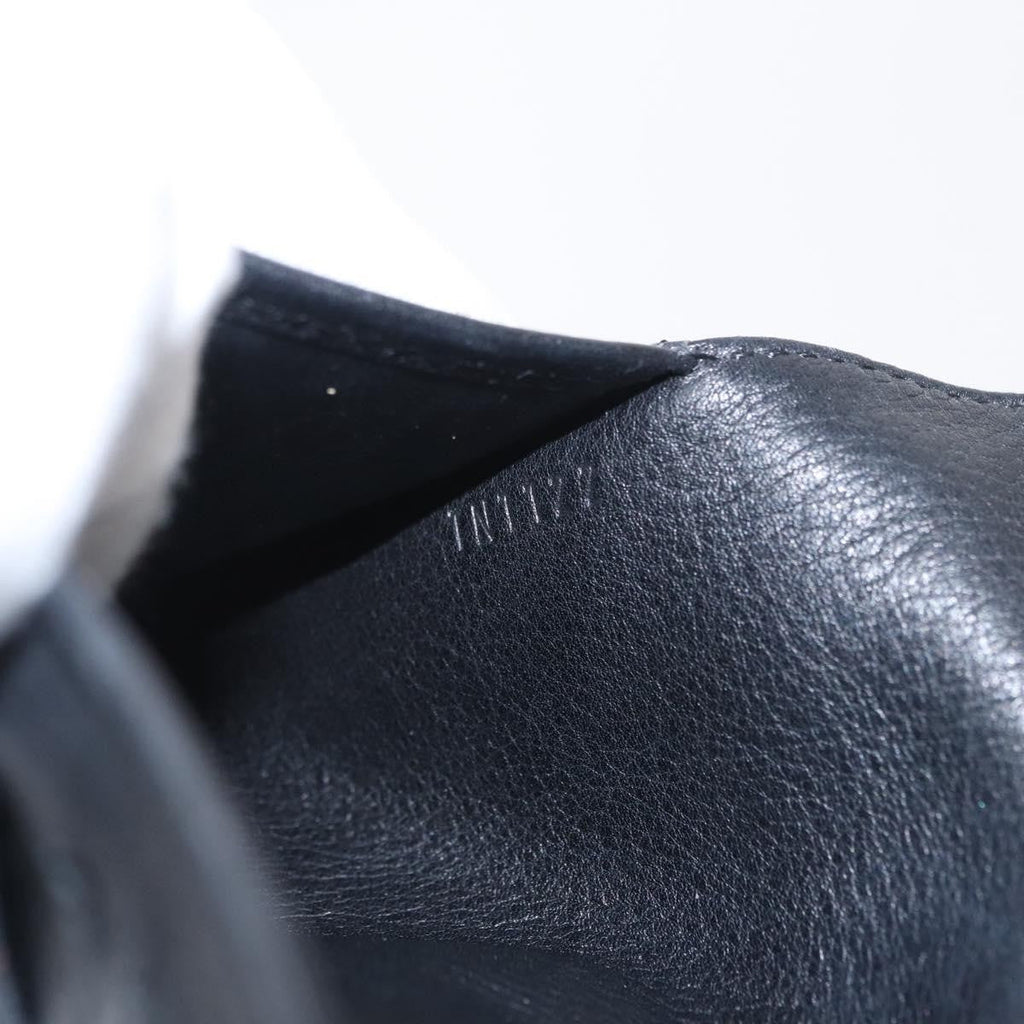 Louis Vuitton Amelia Wallet Mahina Leather Black Leather Wallets Accessory