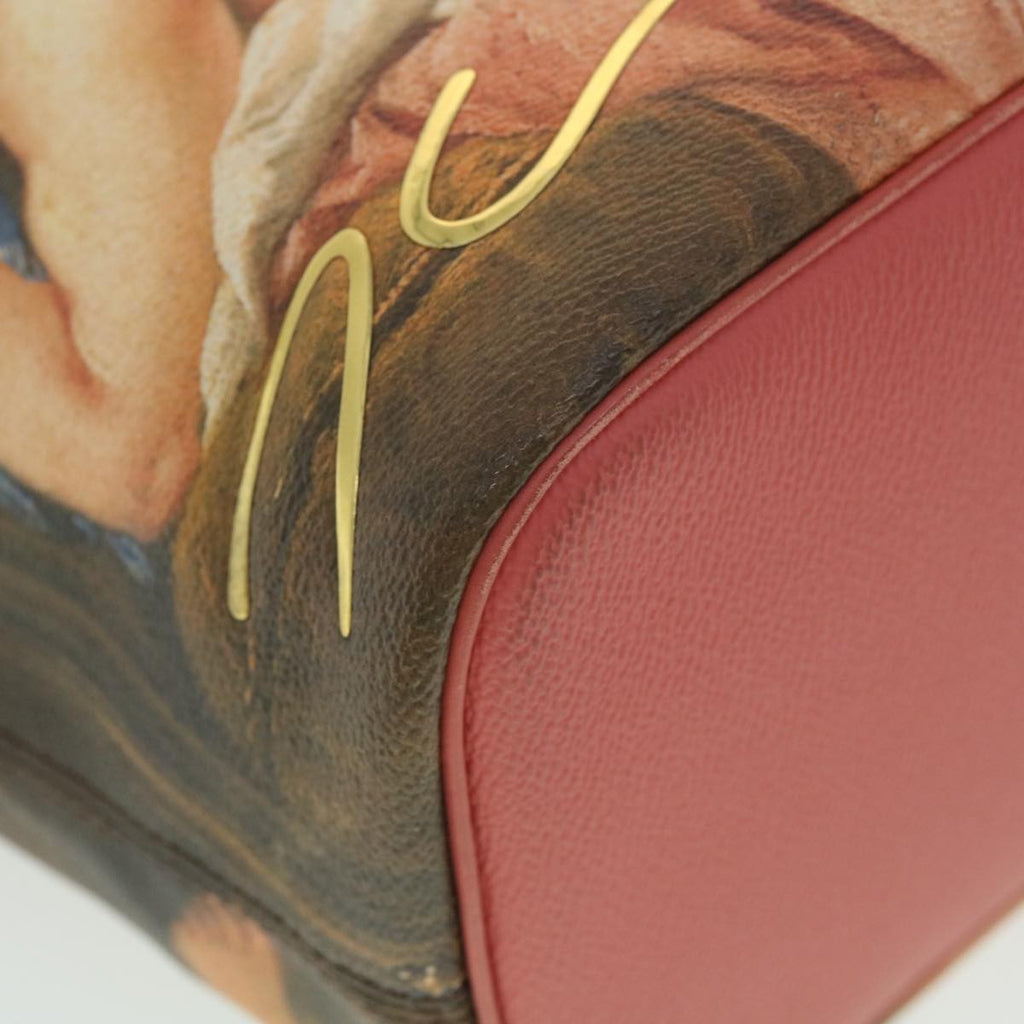 Louis Vuitton Neverfull Nm Tote Limited Edition Jeff Koons Titian Print Canvas Multicolour Canvas Tote Bag