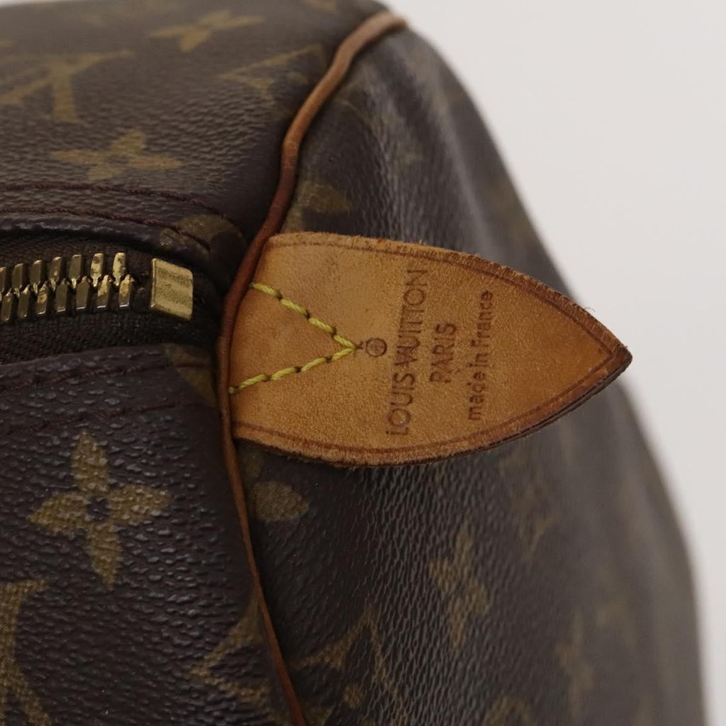 Louis Vuitton Keepall Bag Monogram Canvas Brown Canvas Travel Bag