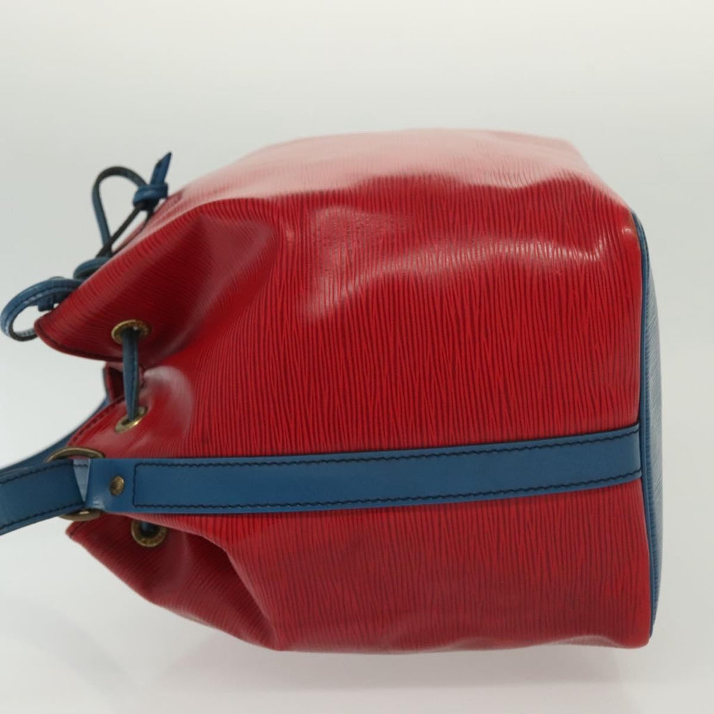Louis Vuitton Petit Noe Handbag Epi Leather Red Leather Shoulder Bag
