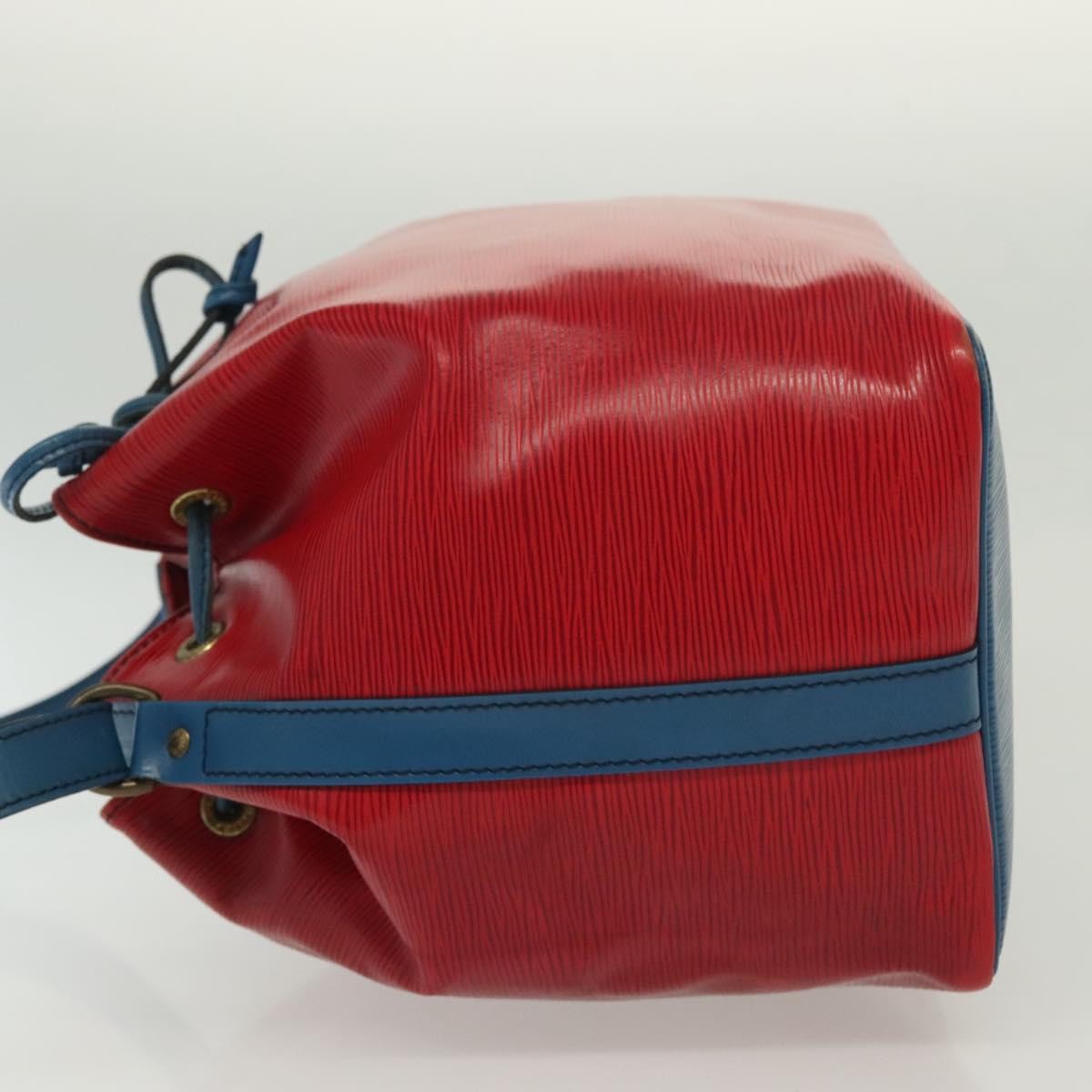 Louis Vuitton Petit Noe Handbag Epi Leather Red Leather Shoulder Bag