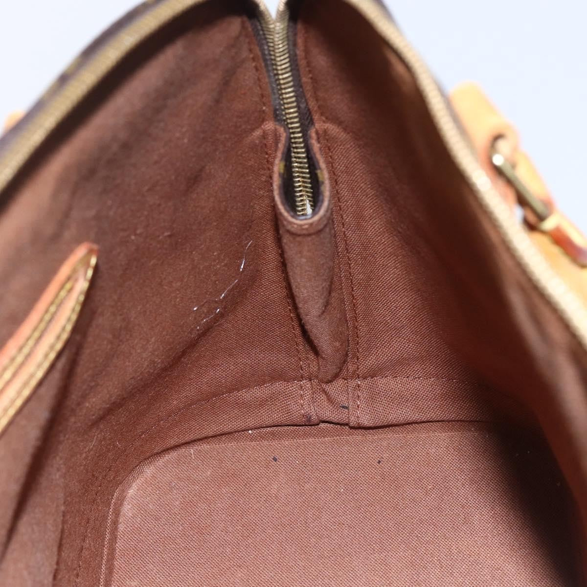 Louis Vuitton Alma Handbag Monogram Canvas Brown Canvas Handbag