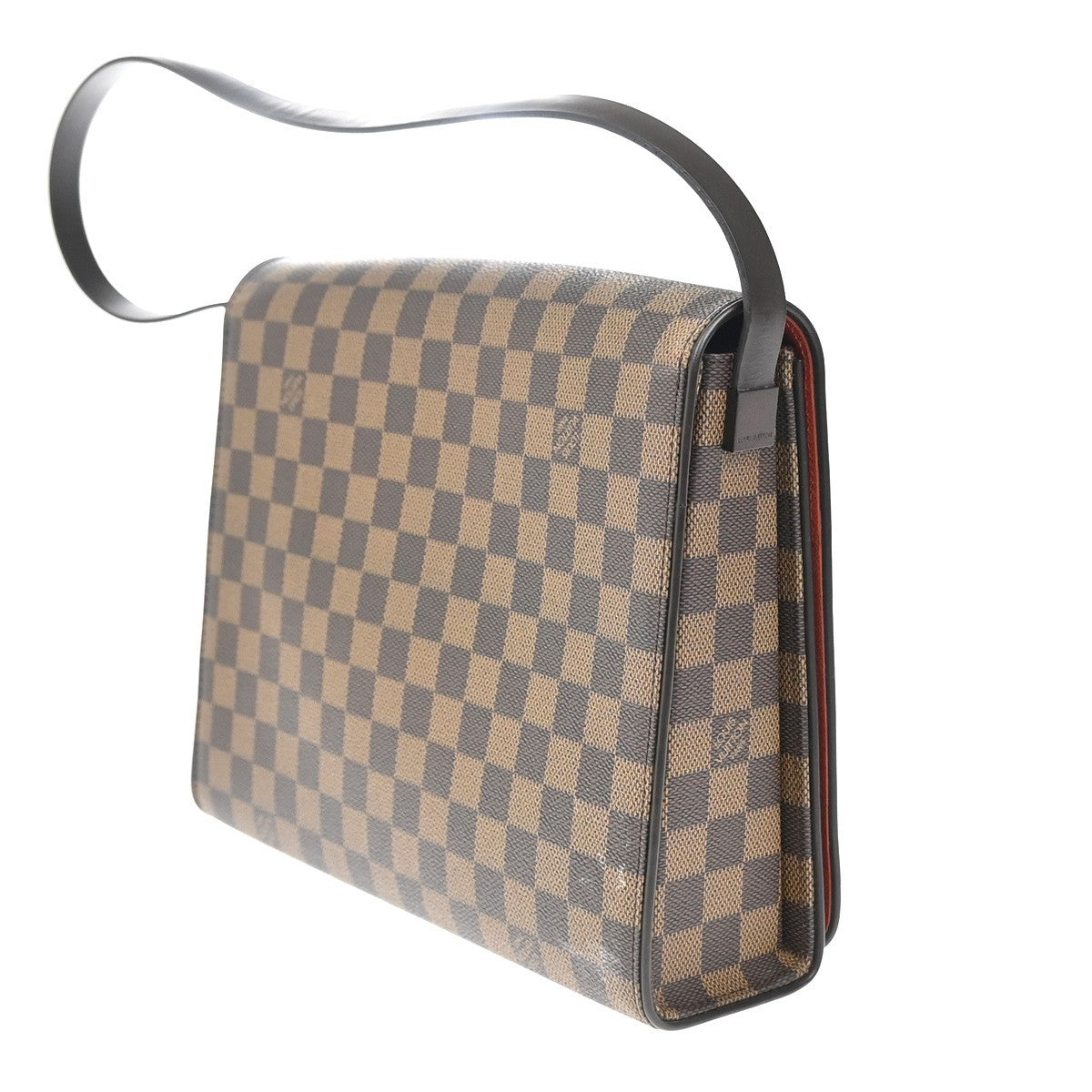 Louis Vuitton Tribeca Handbag Damier Brown Leather Shoulder Bag