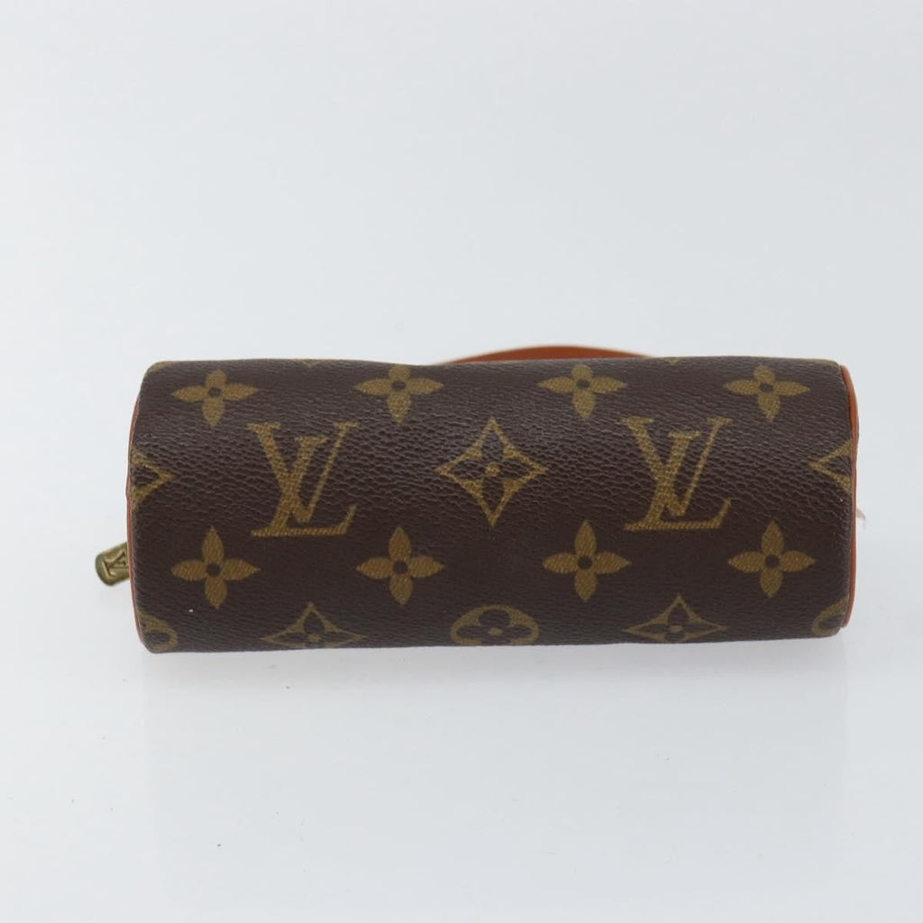 Louis Vuitton Papillon Pochette Monogram Canvas Brown Canvas Clutche & Pouche Bag