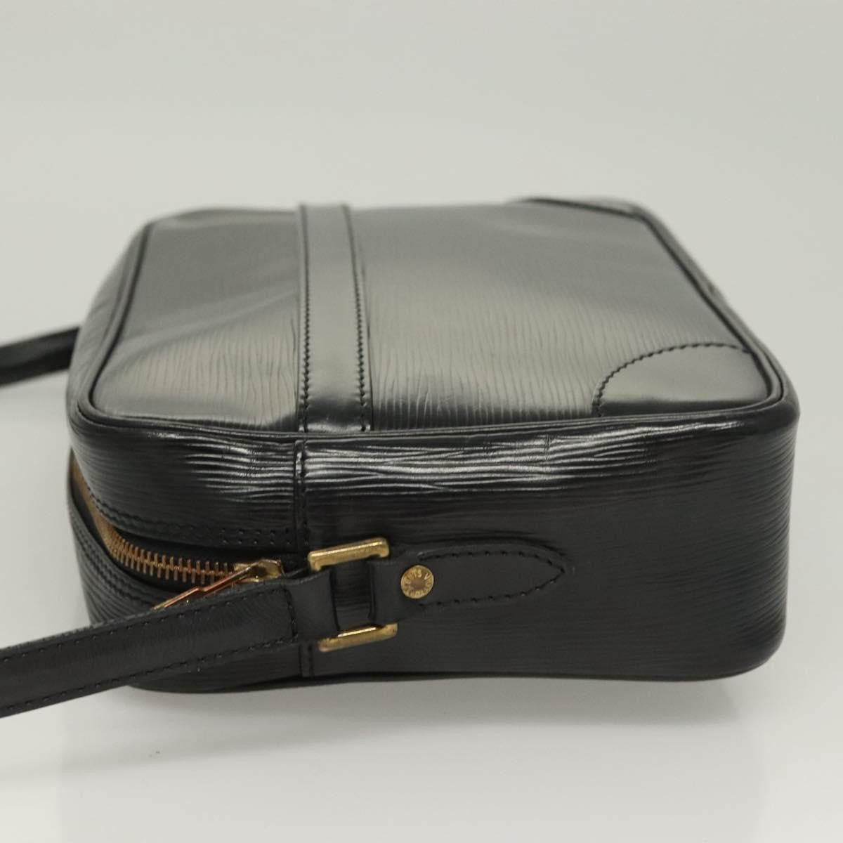 Louis Vuitton Trocadero Handbag Epi Leather Black Leather Shoulder Bag