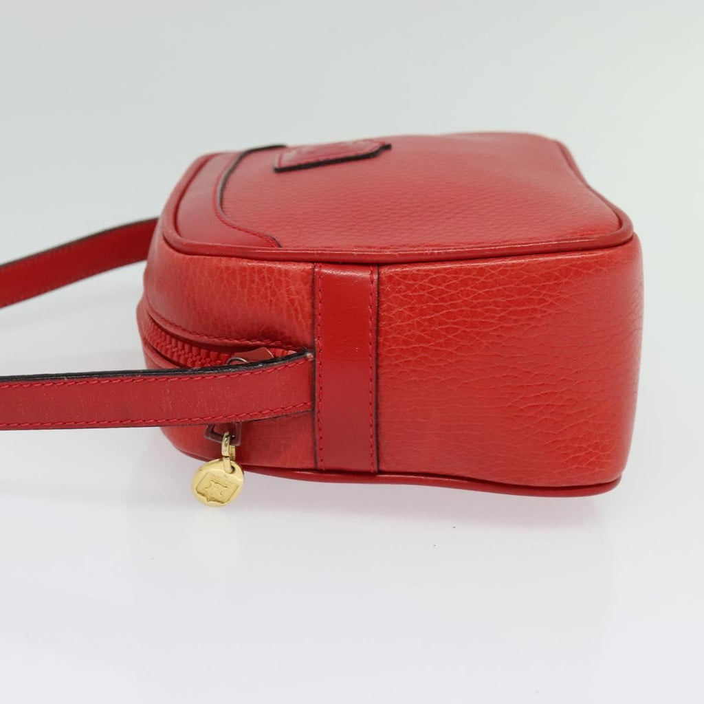Celine Shoulder Bag Leather Red Leather Shoulder Bag Bag