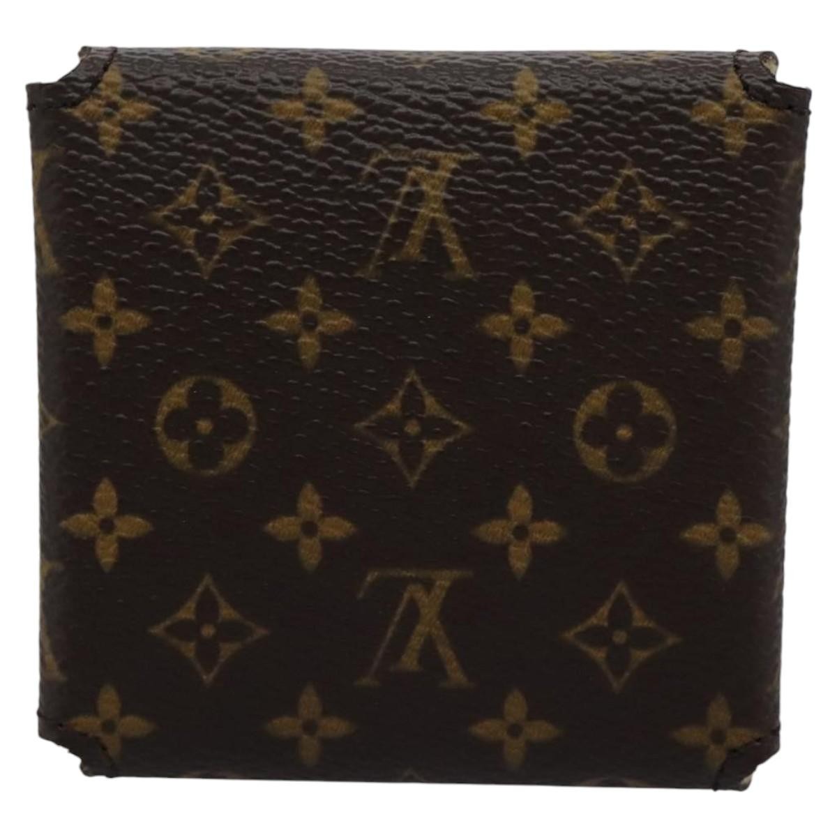 Louis Vuitton Case Jewelry Box Canvas Multicolour Canvas Wallets Accessory