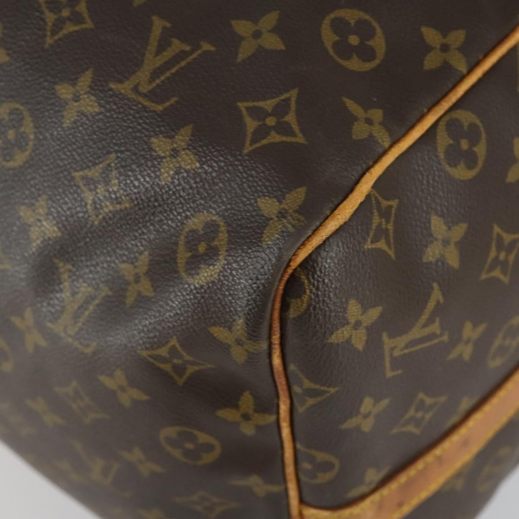 Louis Vuitton Keepall Bandouliere Bag Monogram Canvas Brown Canvas Travel Bag