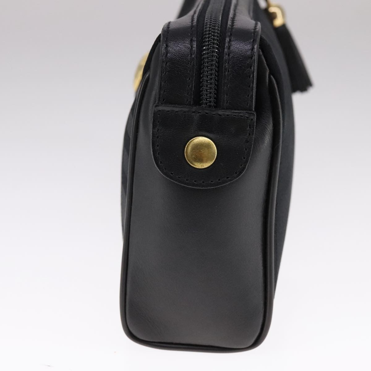 Burberry Nova Check Pochette Canvas Black Canvas Clutche & Pouche Bag