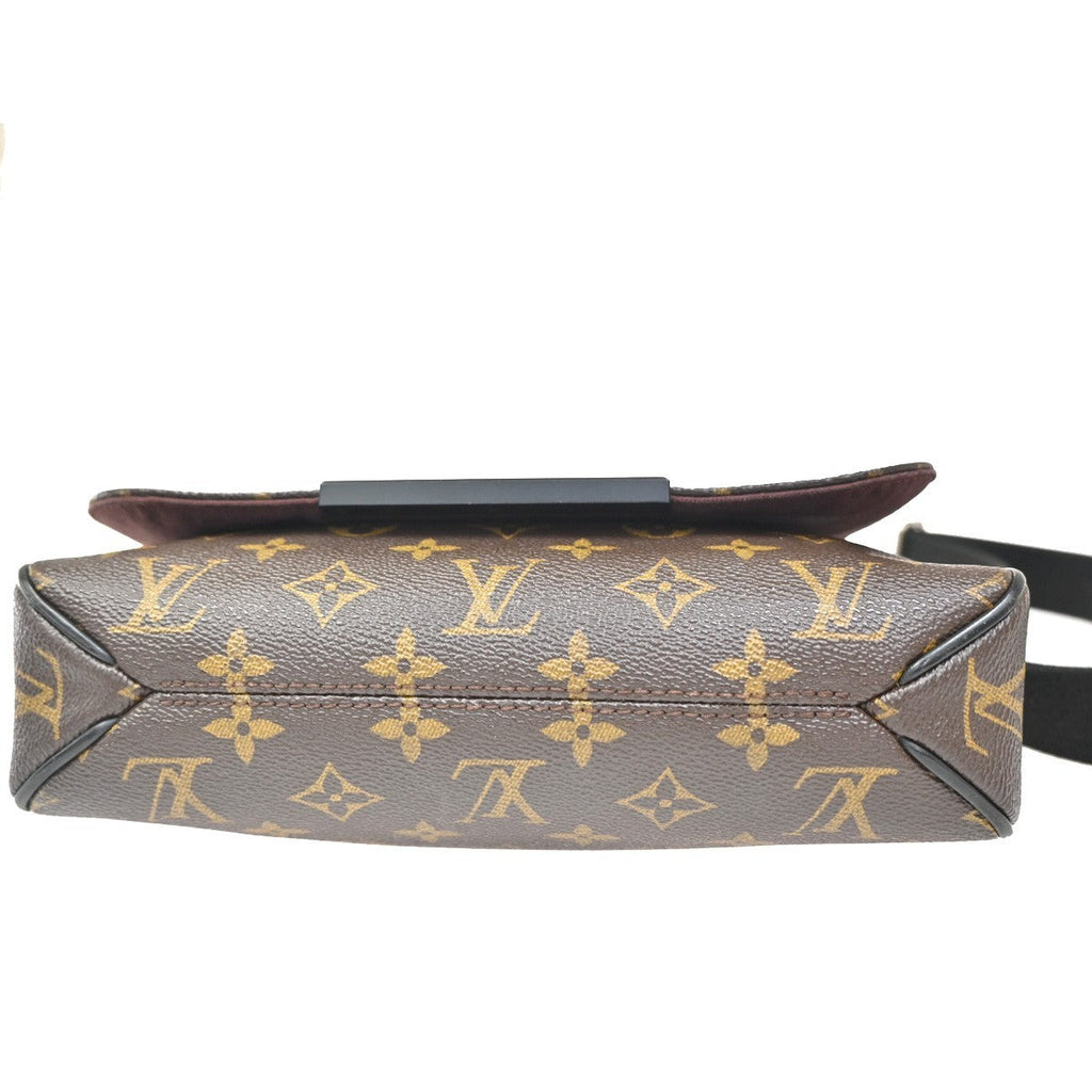 Louis Vuitton District Messenger Bag Macassar Monogram Canvas Brown Canvas Shoulder Bag