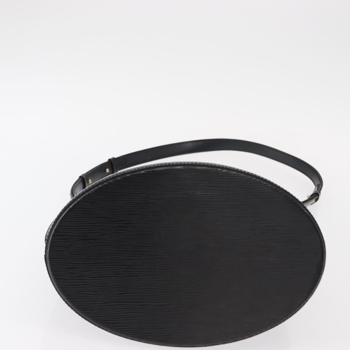 Louis Vuitton Cluny Shoulder Bag Epi Leather Black Leather Shoulder Bag