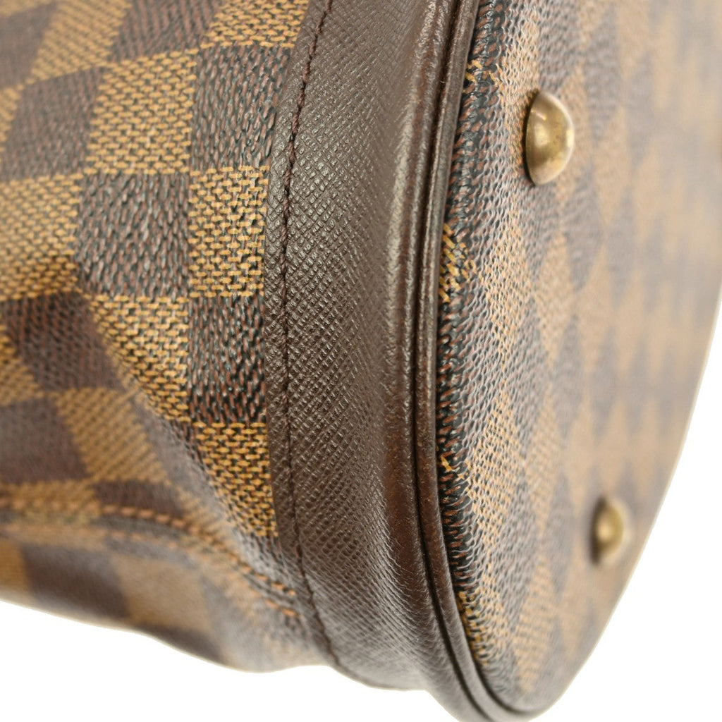 Louis Vuitton Marais Bucket Bag Damier Brown Canvas Shoulder Bag