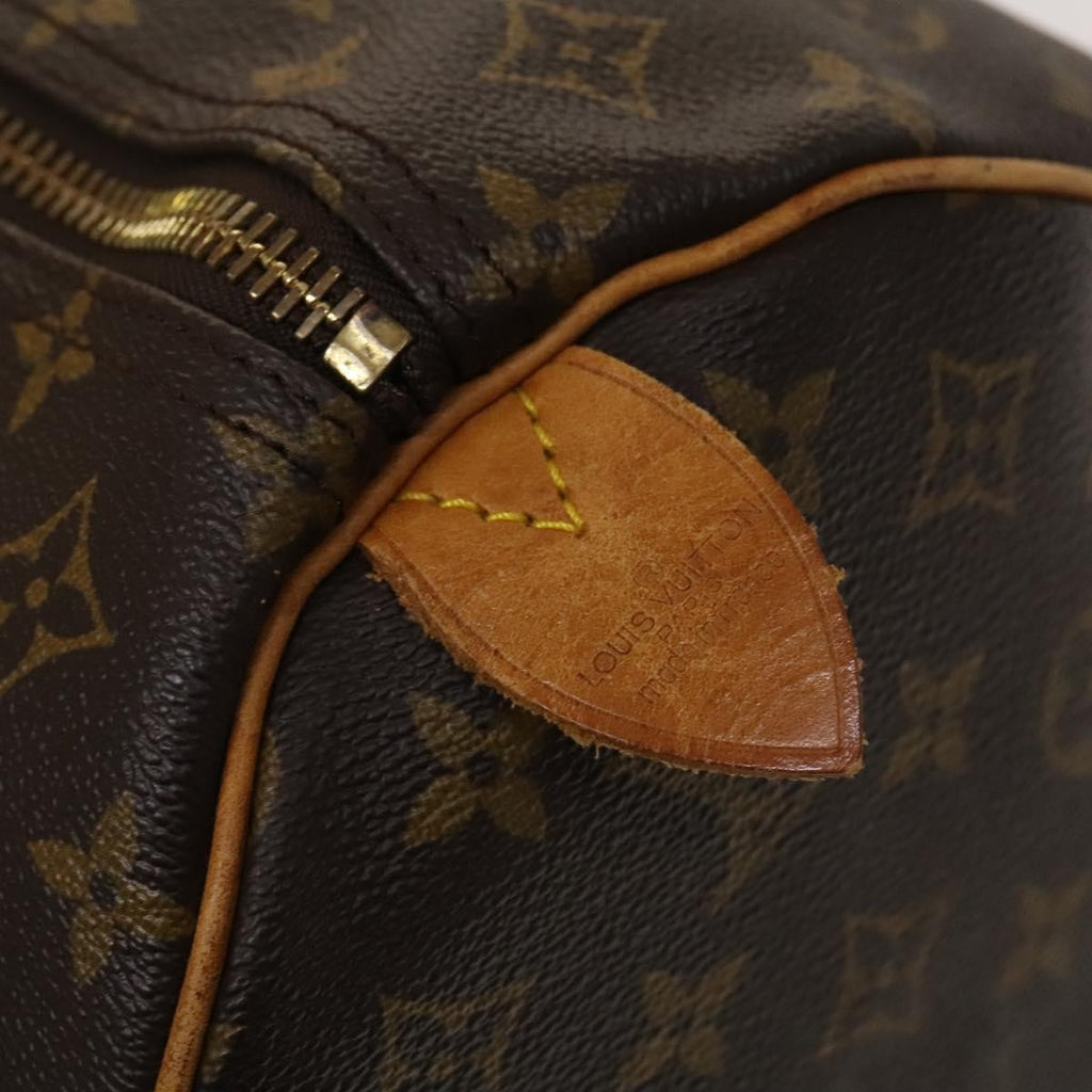 Louis Vuitton Keepall Bag Monogram Canvas Brown Canvas Travel Bag