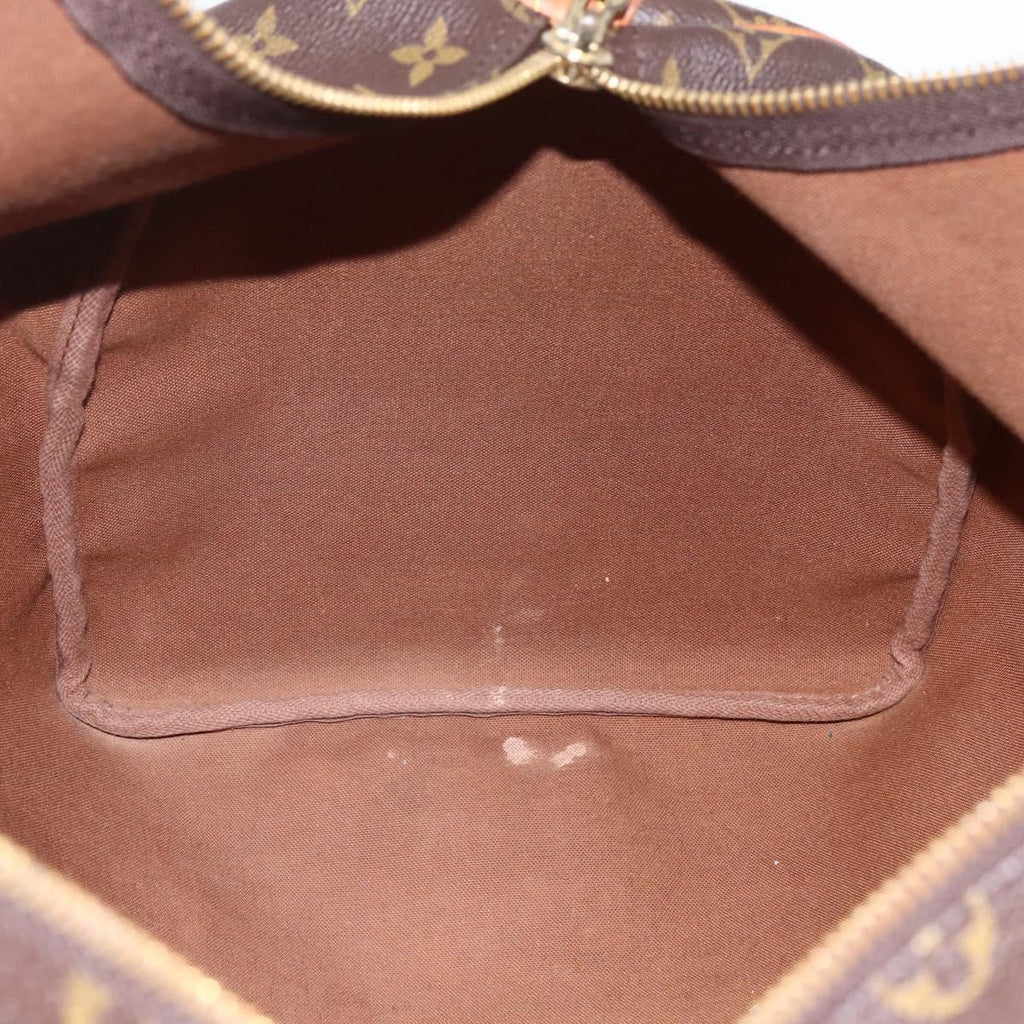 Louis Vuitton Keepall Bag Monogram Canvas Brown Canvas Travel Bag