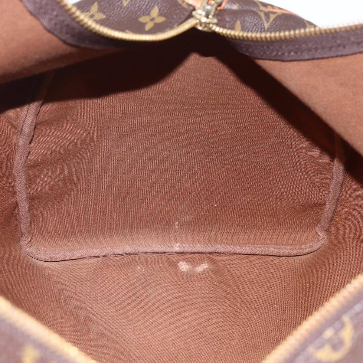 Louis Vuitton Keepall Bag Monogram Canvas Brown Canvas Travel Bag