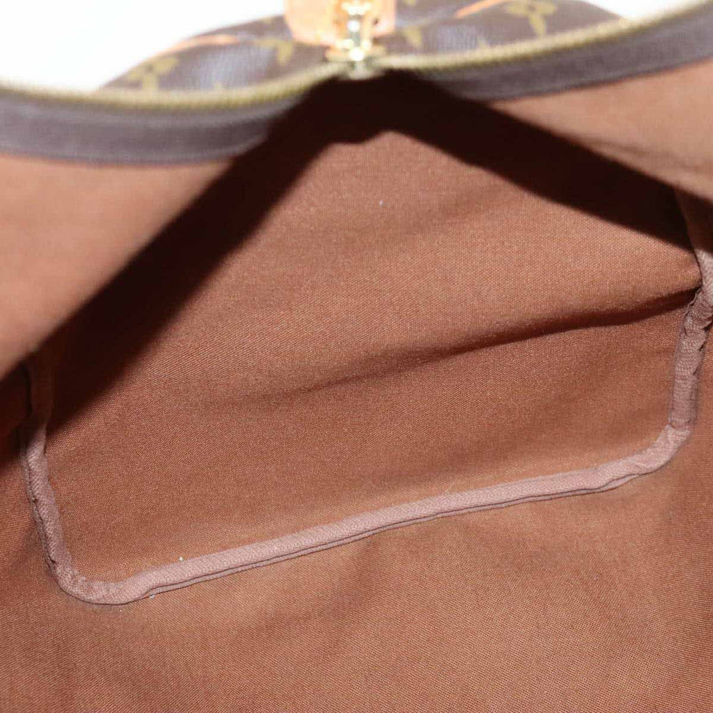 Louis Vuitton Keepall Bag Monogram Canvas Brown Canvas Travel Bag