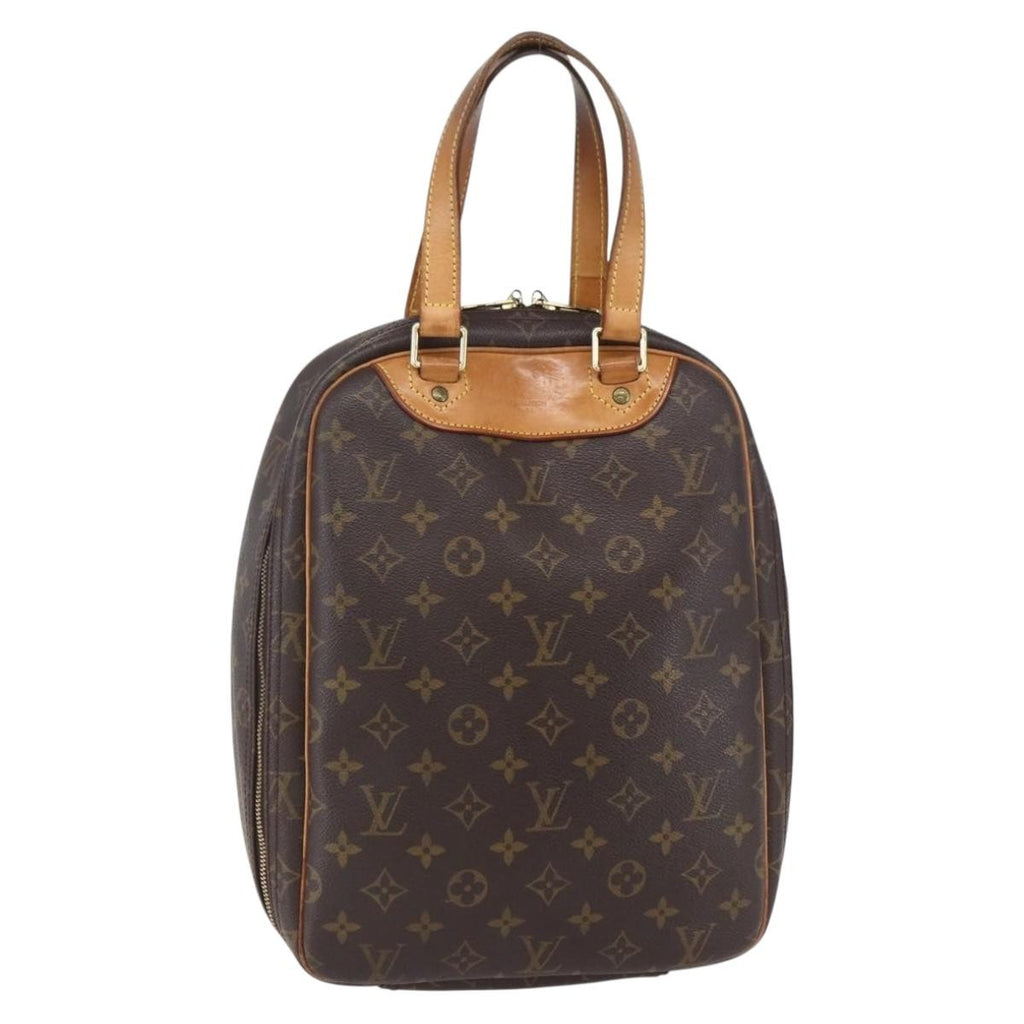 Louis Vuitton Excursion Handbag Monogram Canvas Brown Canvas Handbag
