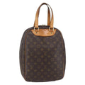 Louis Vuitton Excursion Handbag Monogram Canvas Brown Canvas Handbag
