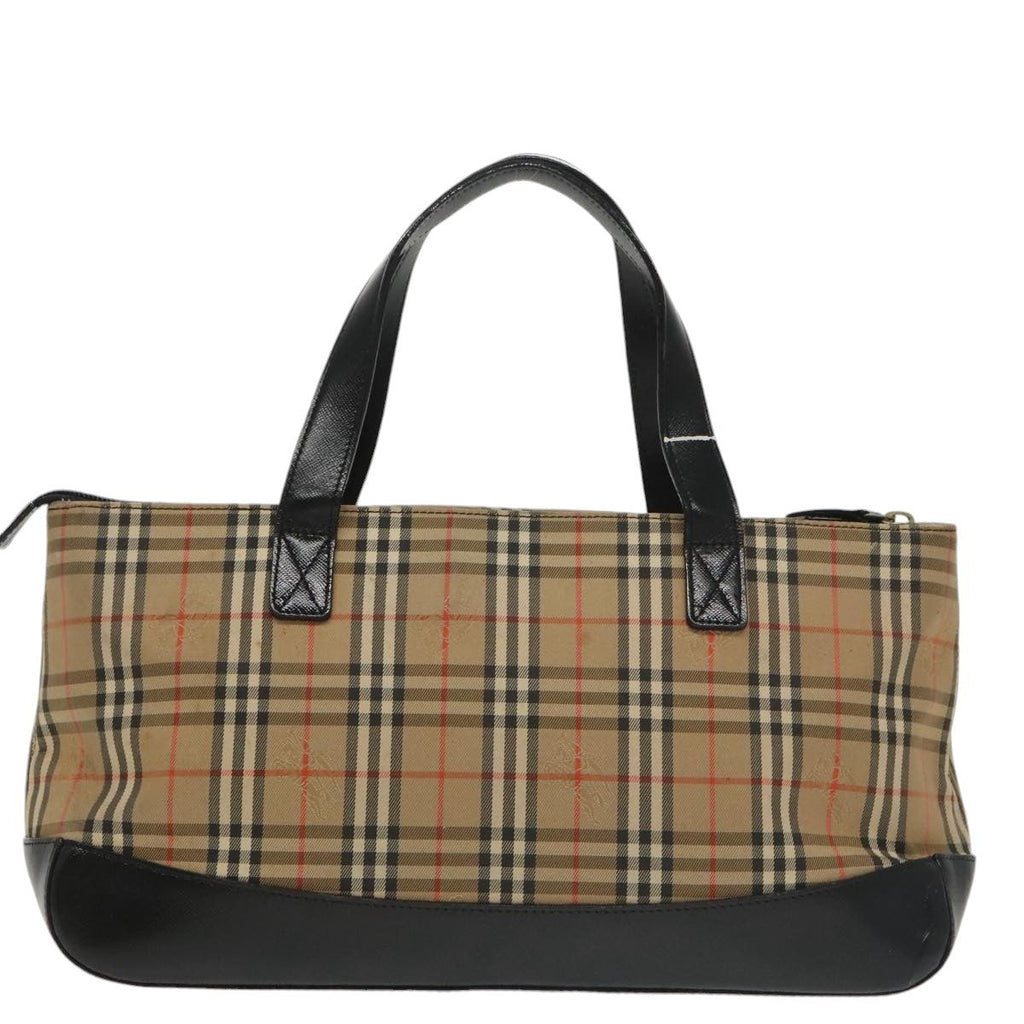 Burberry Nova Check Handbag Nova Check Canvas Beige Canvas Handbag