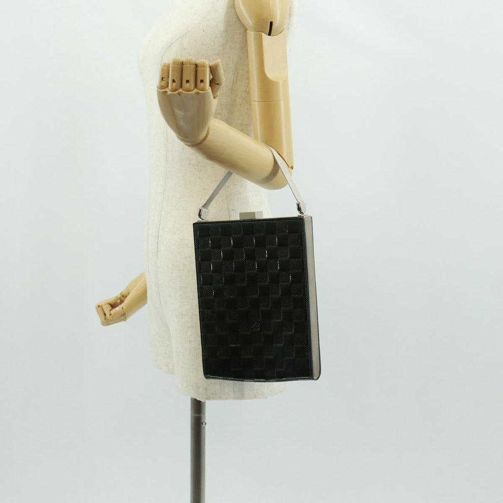 Louis Vuitton Saint Ange Handbag Damier Vernis Green Patent_Leather Handbag