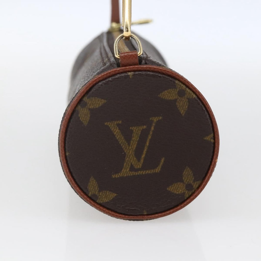 Louis Vuitton Papillon Pochette Monogram Canvas Brown Canvas Clutche & Pouche Bag