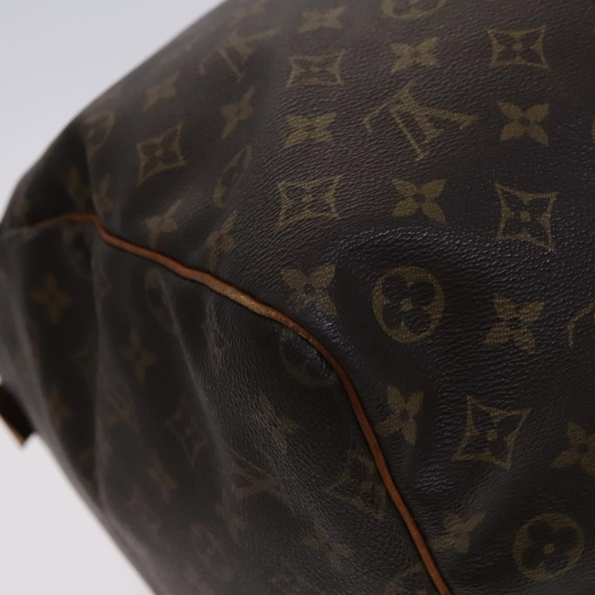 Louis Vuitton Keepall Bag Monogram Canvas Brown Canvas Travel Bag