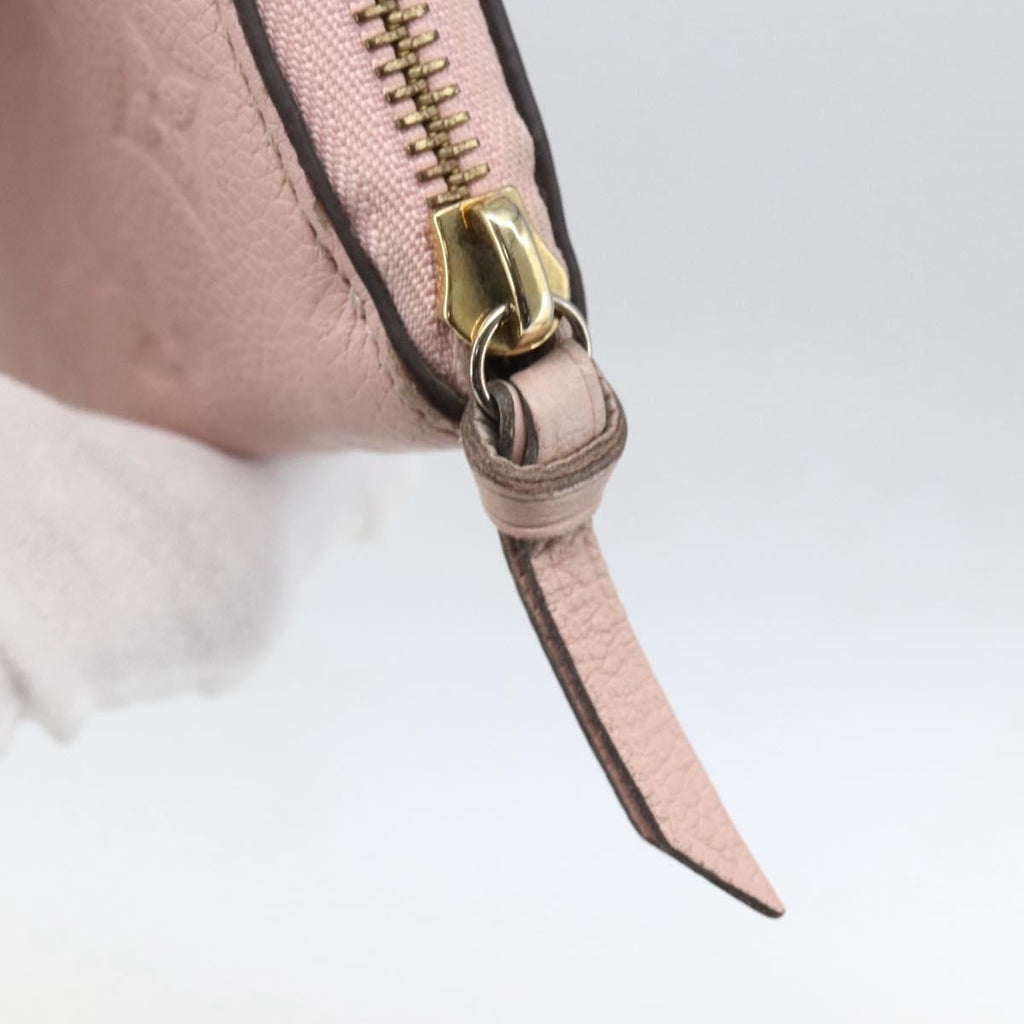 Louis Vuitton Clemence Wallet Monogram Empreinte Leather Pink Leather Wallets Accessory