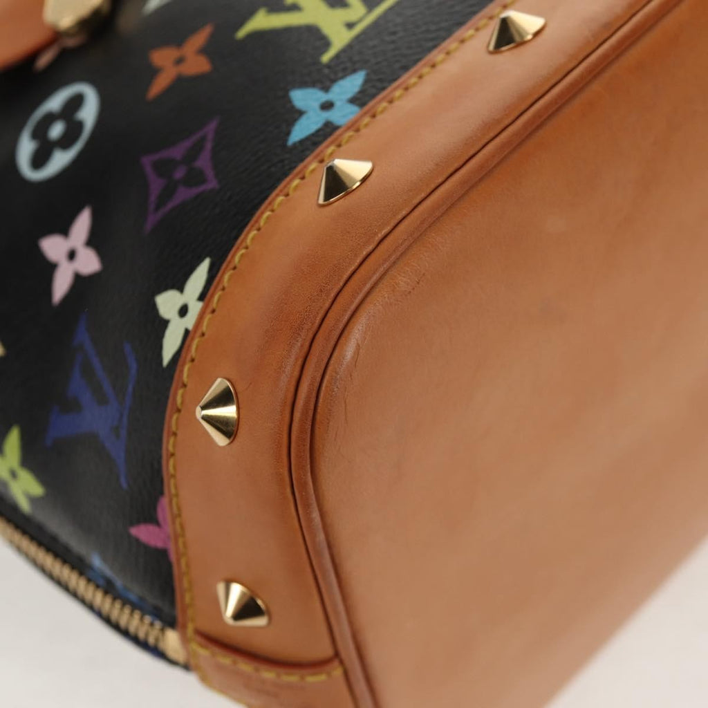 Louis Vuitton Alma Handbag Monogram Multicolor Multicolour Canvas Handbag