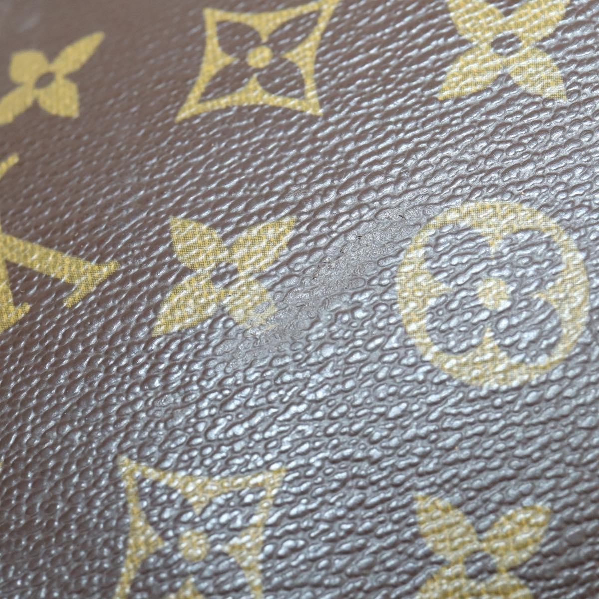 Louis Vuitton Keepall Bag Monogram Canvas Brown Canvas Travel Bag