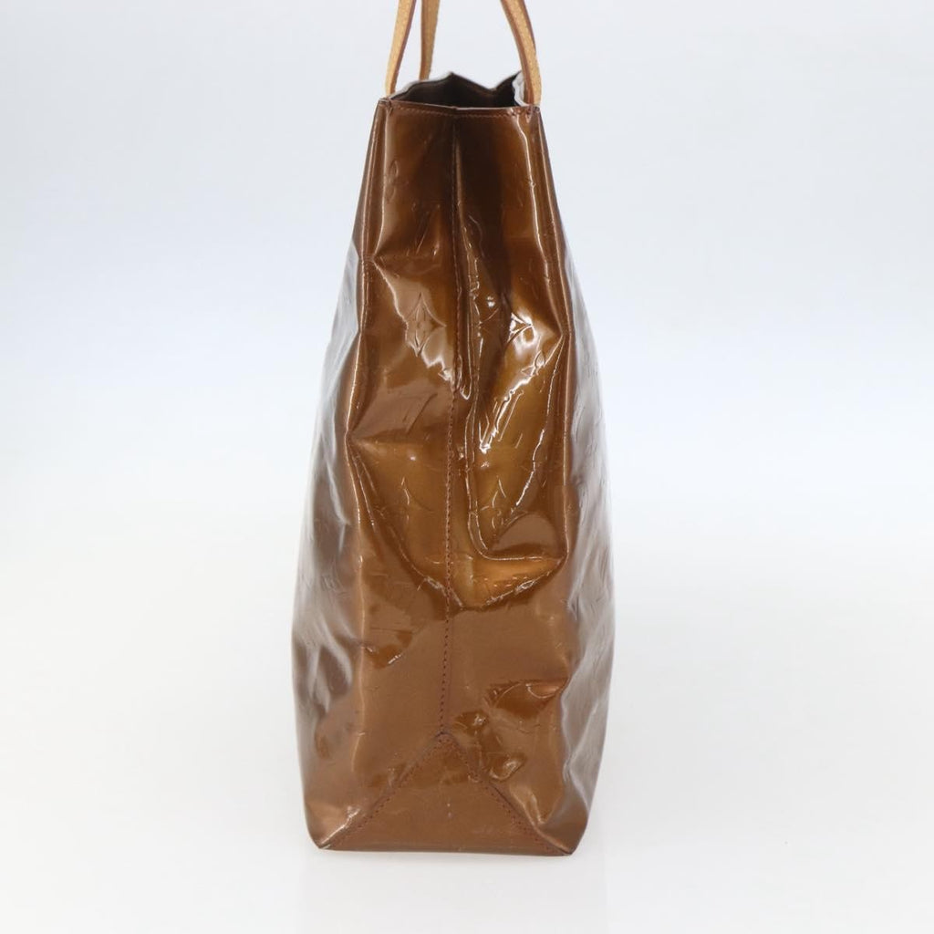 Louis Vuitton Reade Handbag Monogram Vernis Brown Patent_Leather Handbag