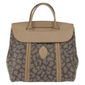 Saint Laurent Vintage Handbag Pvc Leather Gray Pvc Handbag (Pre-Owned)