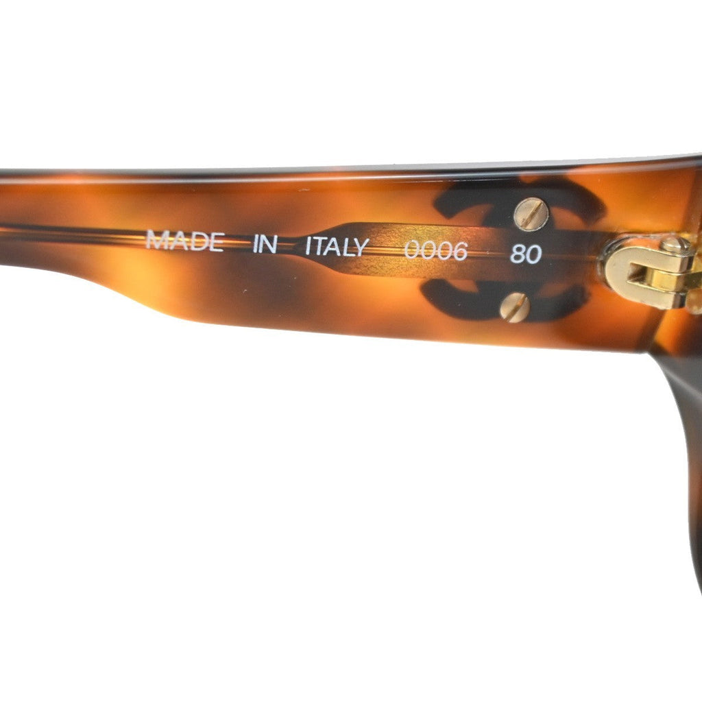 Chanel Logo Cc Sunglasses Plastic Brown Plastic Sunglasse Accessory