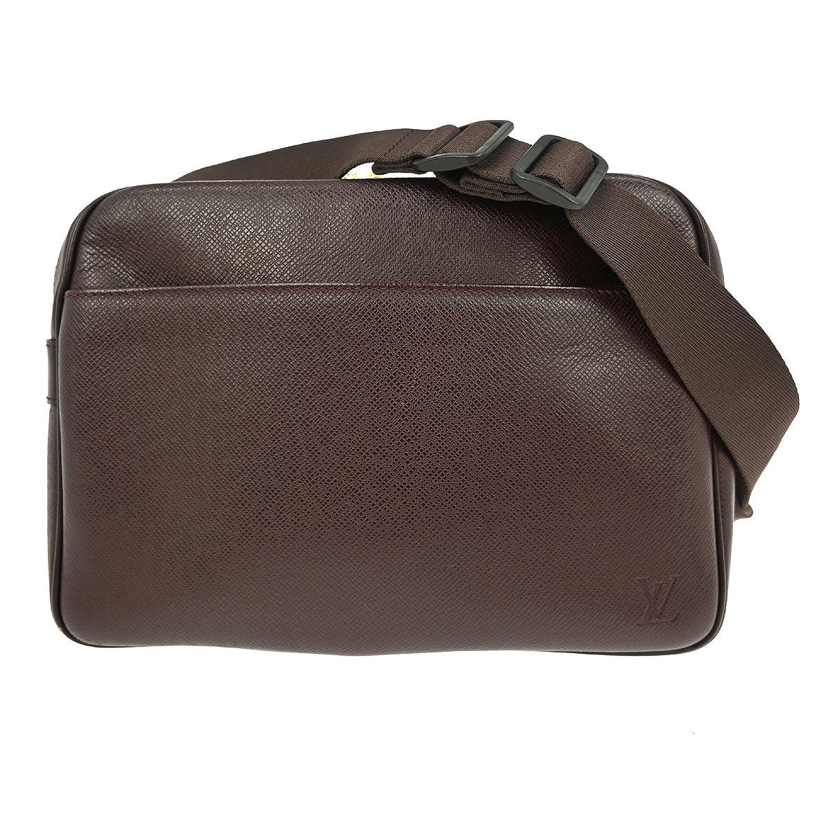 Louis Vuitton Reporter Bag Taiga Leather Purple Leather Shoulder Bag