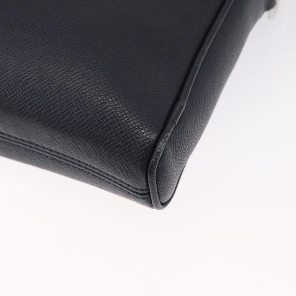 Louis Vuitton Alex Messenger Bag Taiga Leather Navy Leather Shoulder Bag