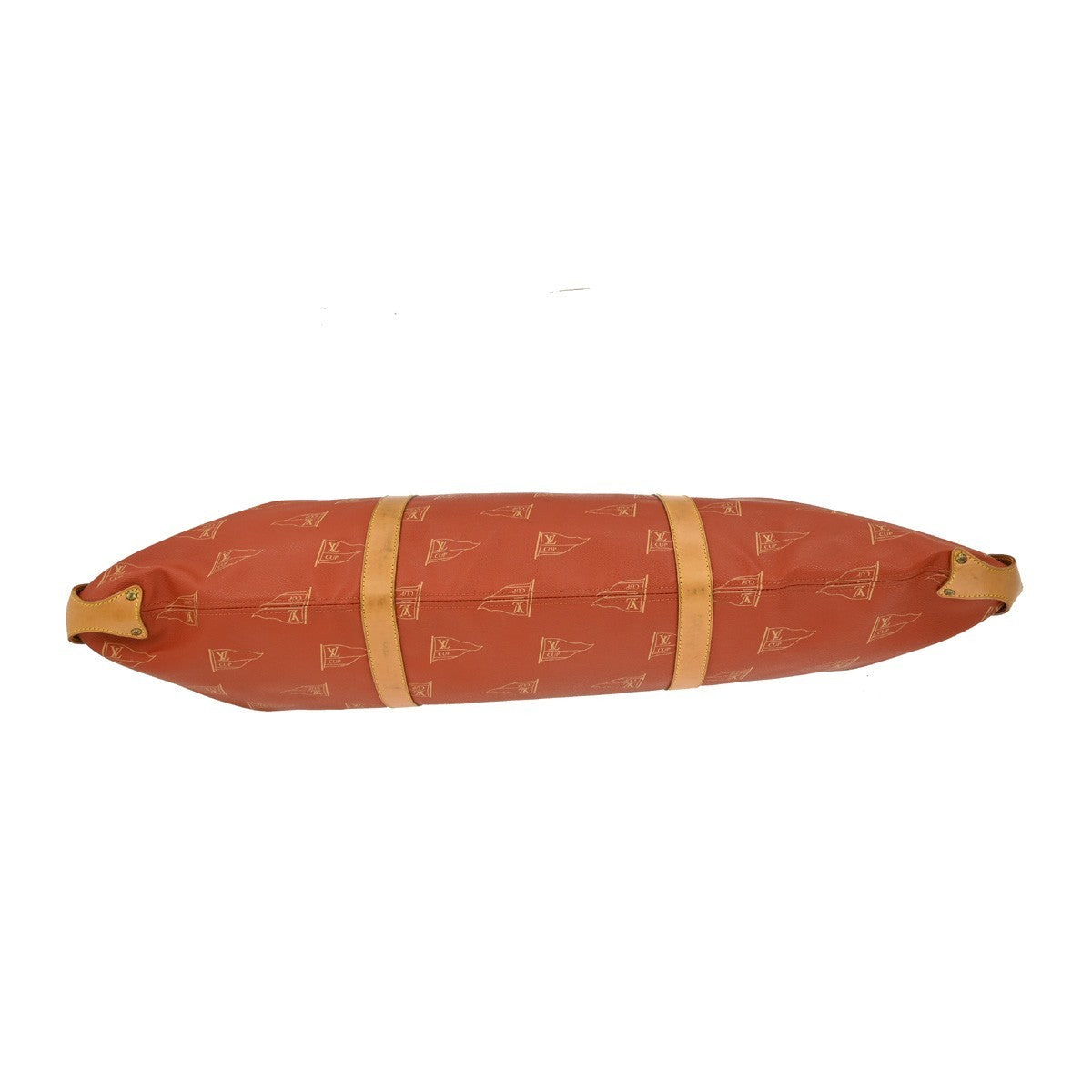 Louis Vuitton Cup Garment Cover Coated Canvas Red Canvas Travel Bag