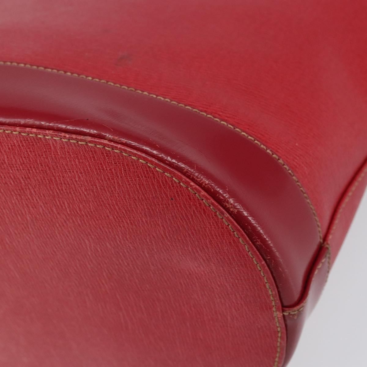 Burberry Vintage Tote Bag Leather Red Leather Tote Bag