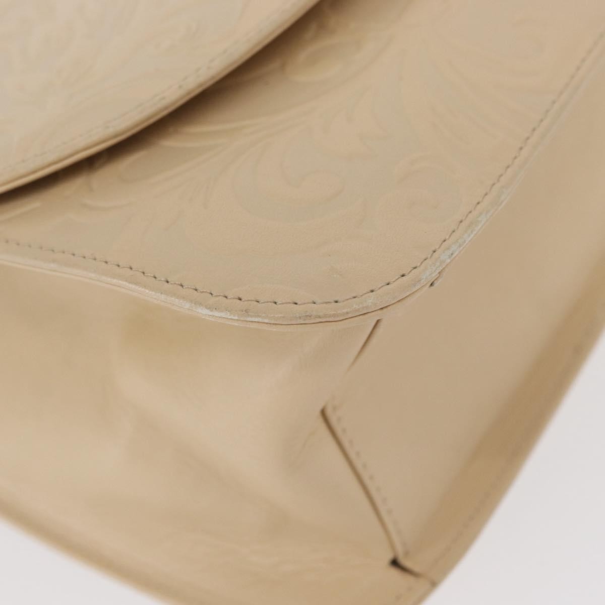 Balenciaga Vintage Handbag Leather Beige Leather Hand
