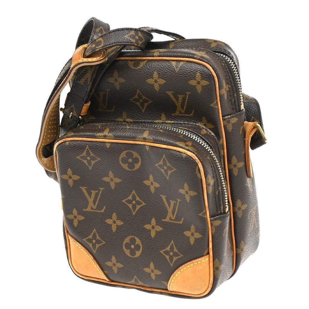Louis Vuitton Amazone Bag Monogram Canvas Brown Canvas Shoulder Bag