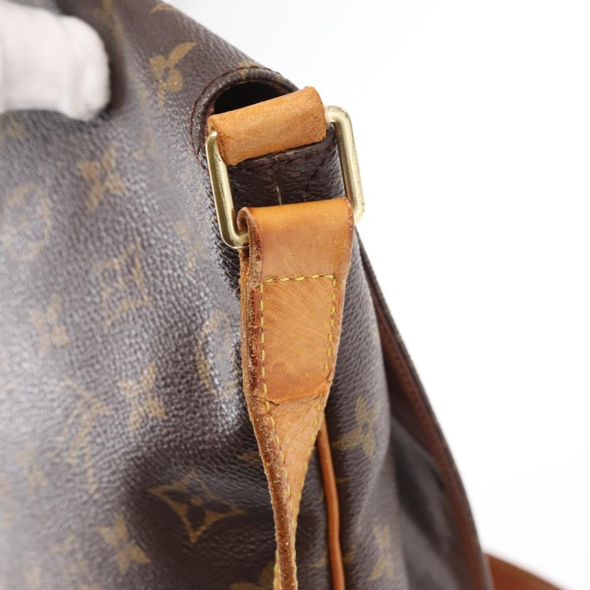 Louis Vuitton Musette Salsa Handbag Monogram Canvas Brown Canvas Shoulder Bag