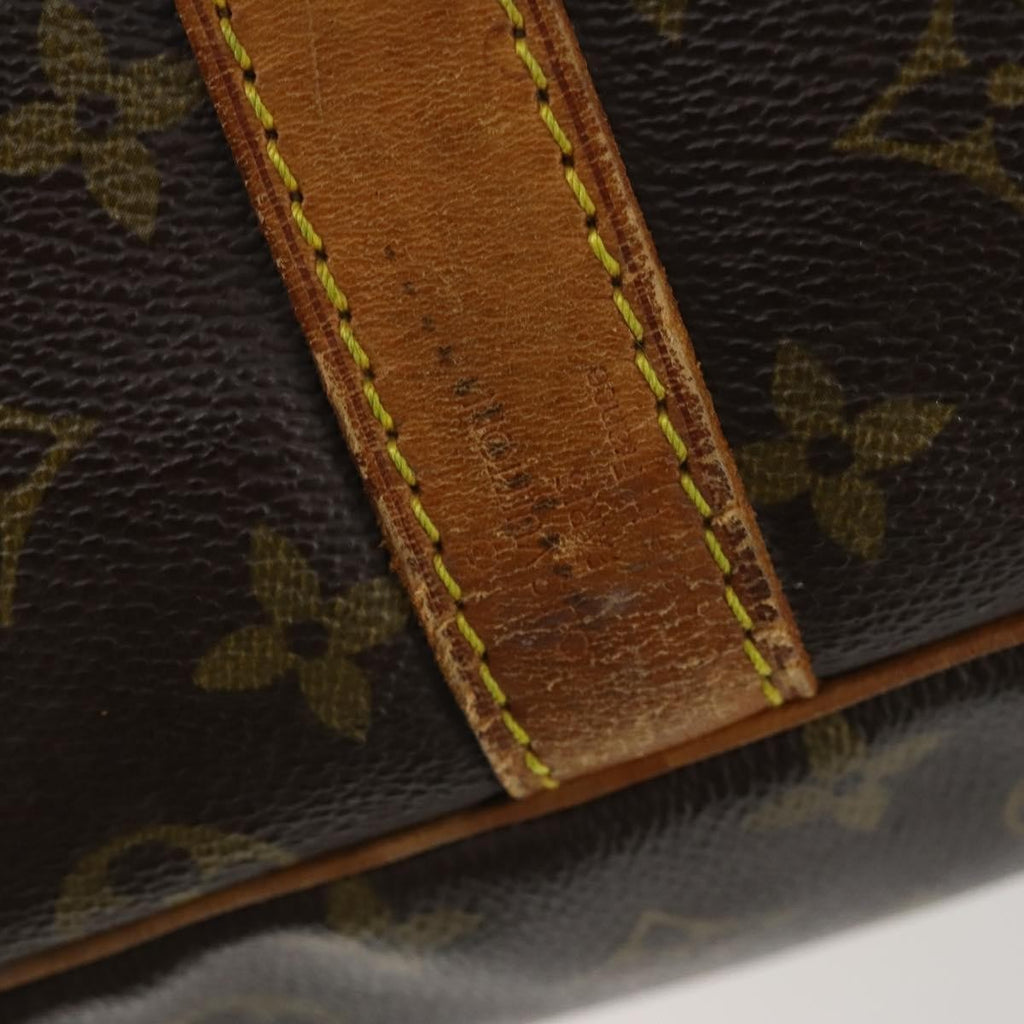 Louis Vuitton Keepall Bandouliere Bag Monogram Canvas Brown Canvas Travel Bag