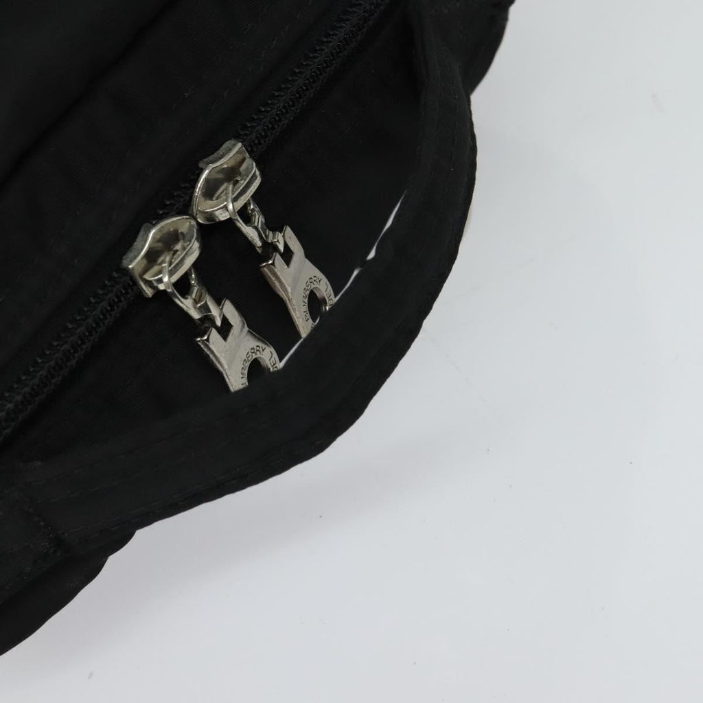 Burberry Nova Check Black Label Nylon Black Nylon Shoulder Bag