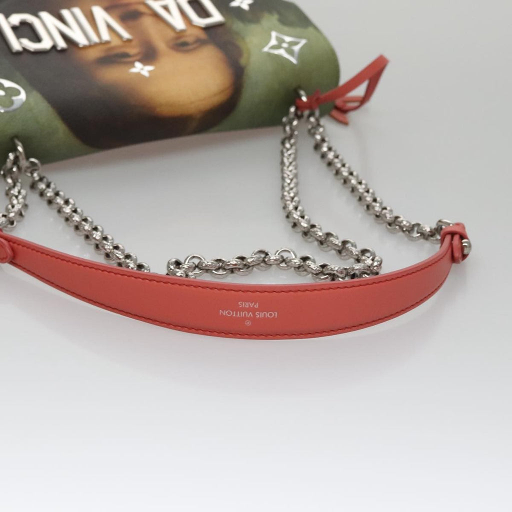 Louis Vuitton Chain Shoulder Bag Limited Edition Jeff Koons Da Vinci Print Canvas Multicolour Canvas Shoulder Bag