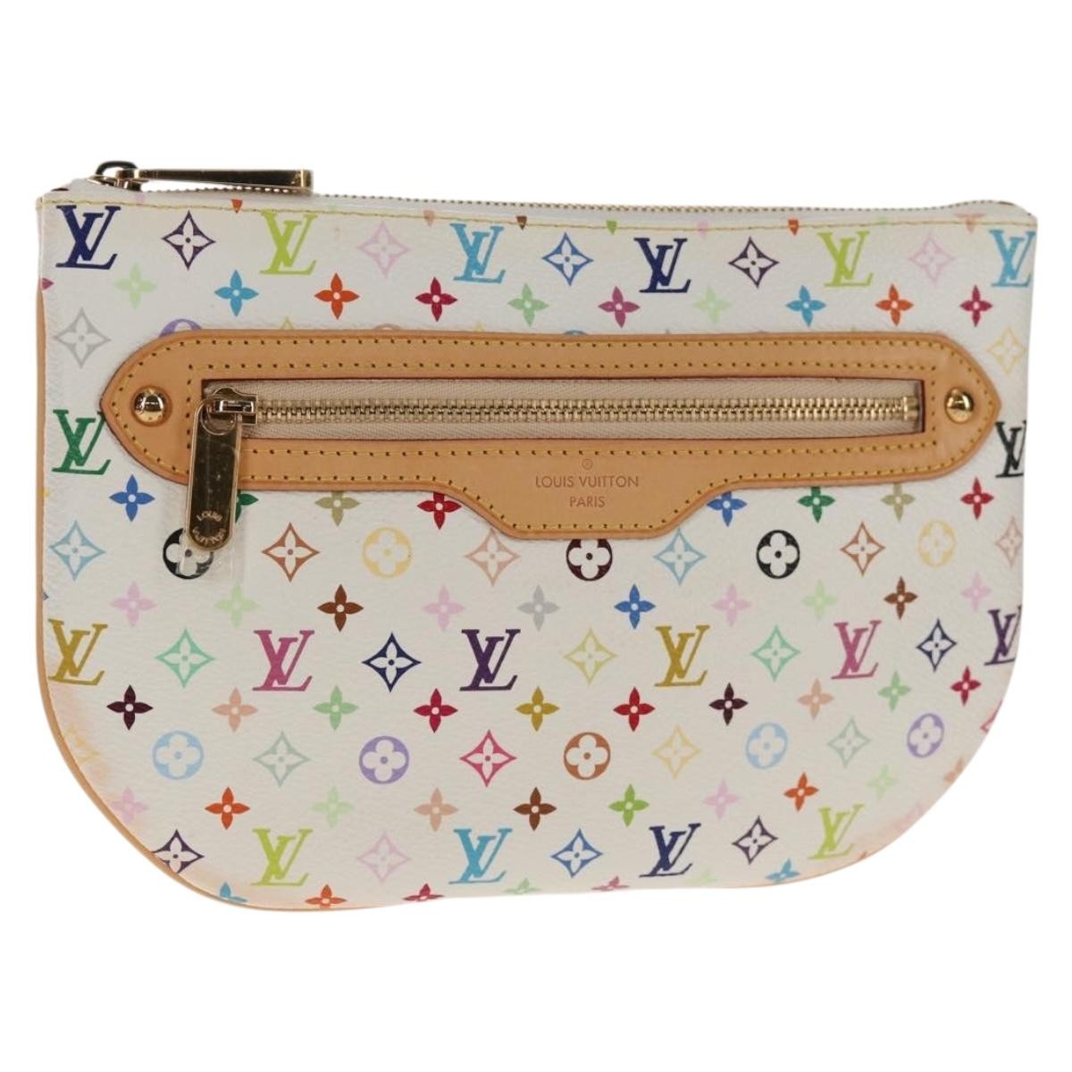 Louis Vuitton Pochette Gm Monogram Multicolor Multicolour Canvas Clutche & Pouche Bag