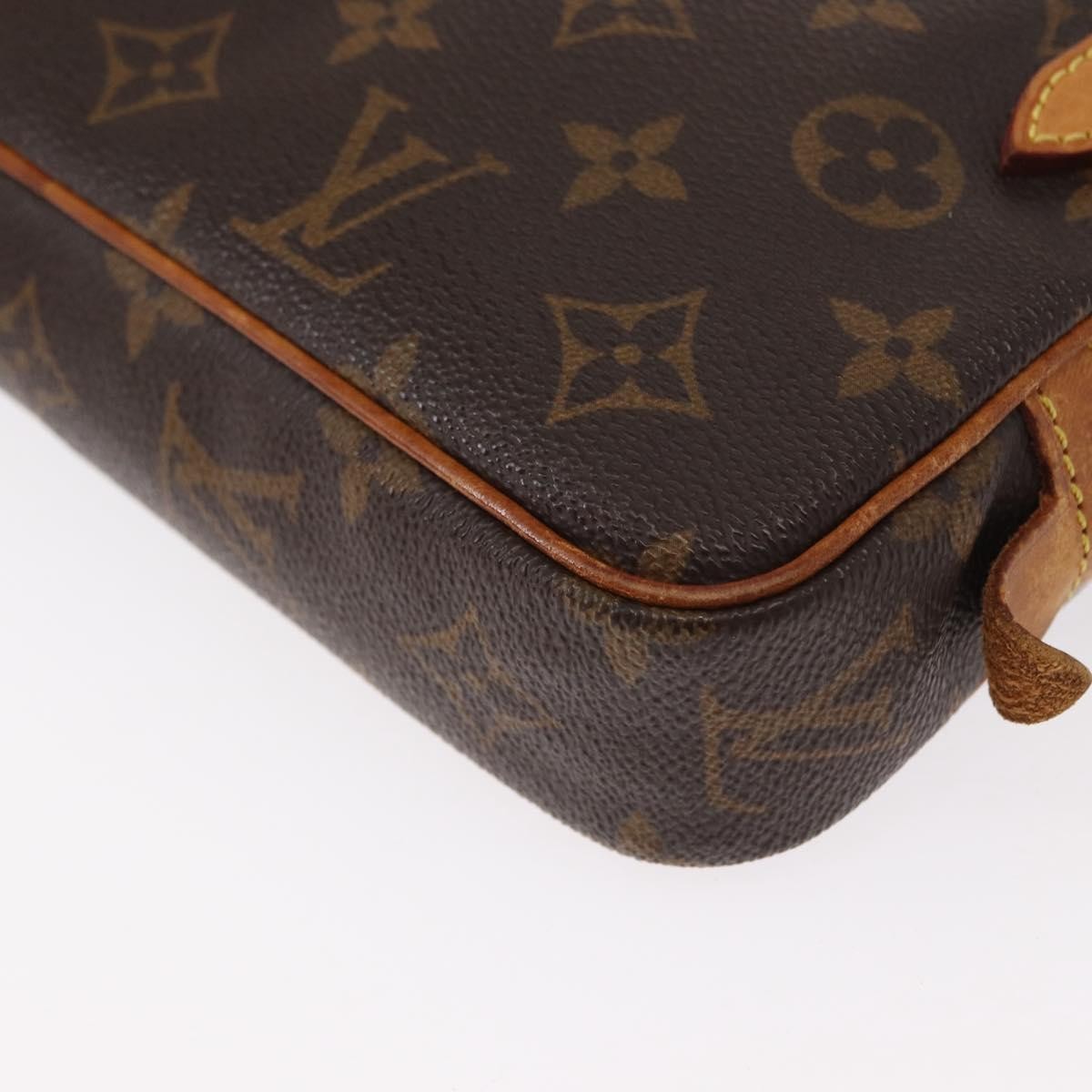 Louis Vuitton Pochette Marly Bandouliere Bag Monogram Canvas Brown Canvas Shoulder Bag