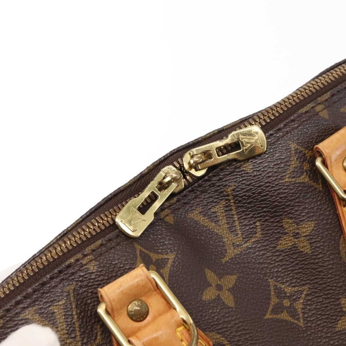 Louis Vuitton Alma Handbag Monogram Canvas Brown Canvas Handbag