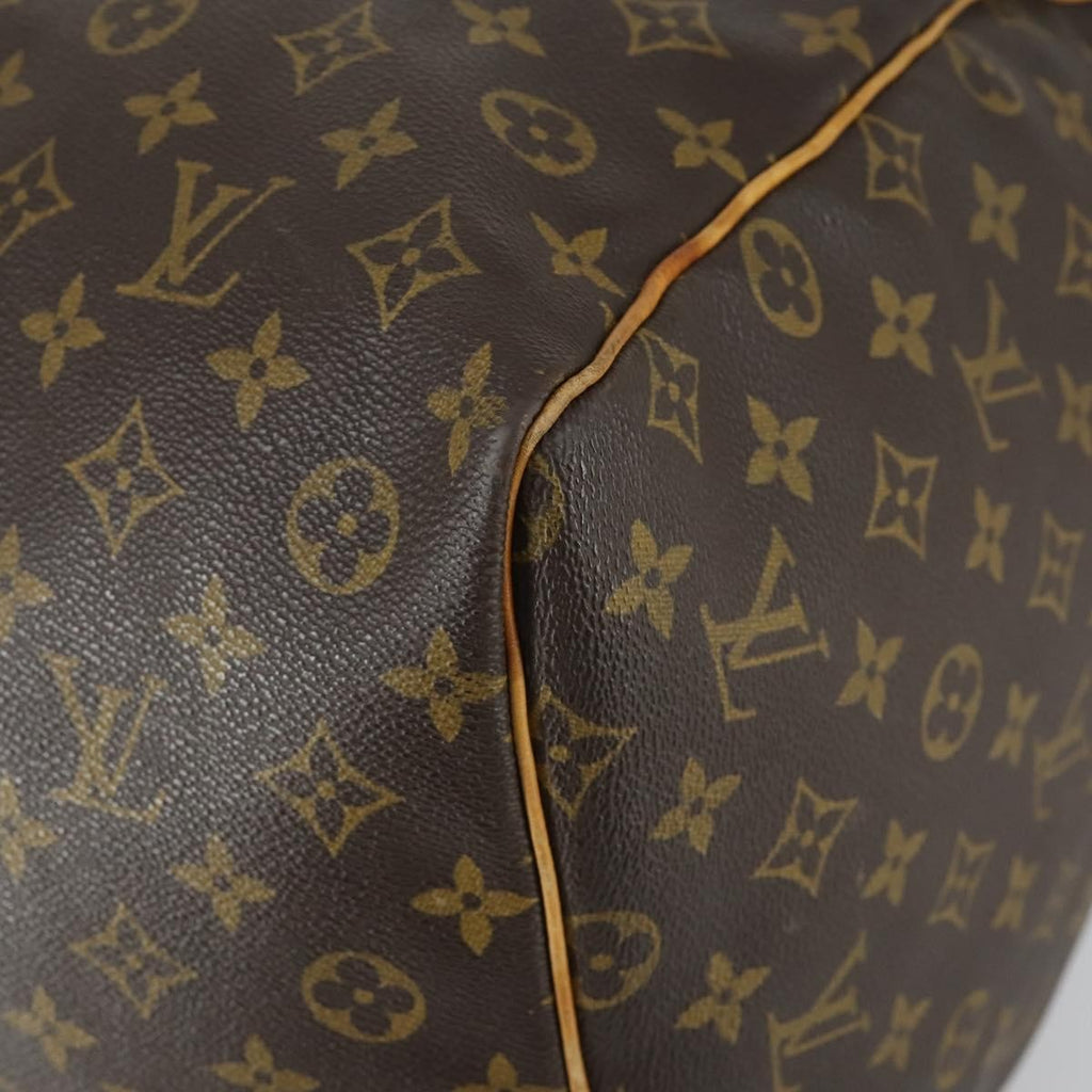 Louis Vuitton Keepall Bag Monogram Canvas Brown Canvas Travel Bag