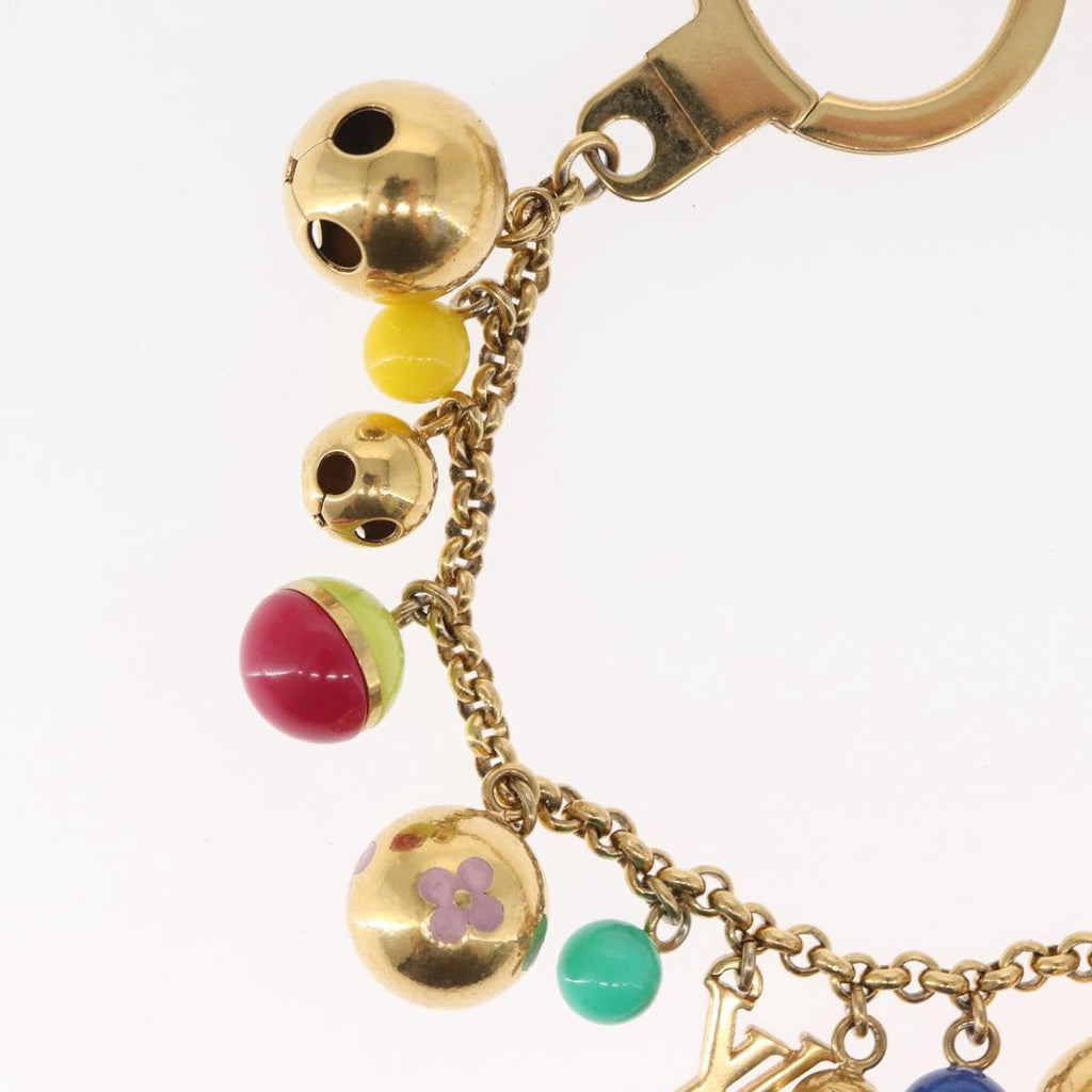 Louis Vuitton Chaine Grelots Bag Charm And Key Holder Metal Gold Metal Charms And Keychains Accessory