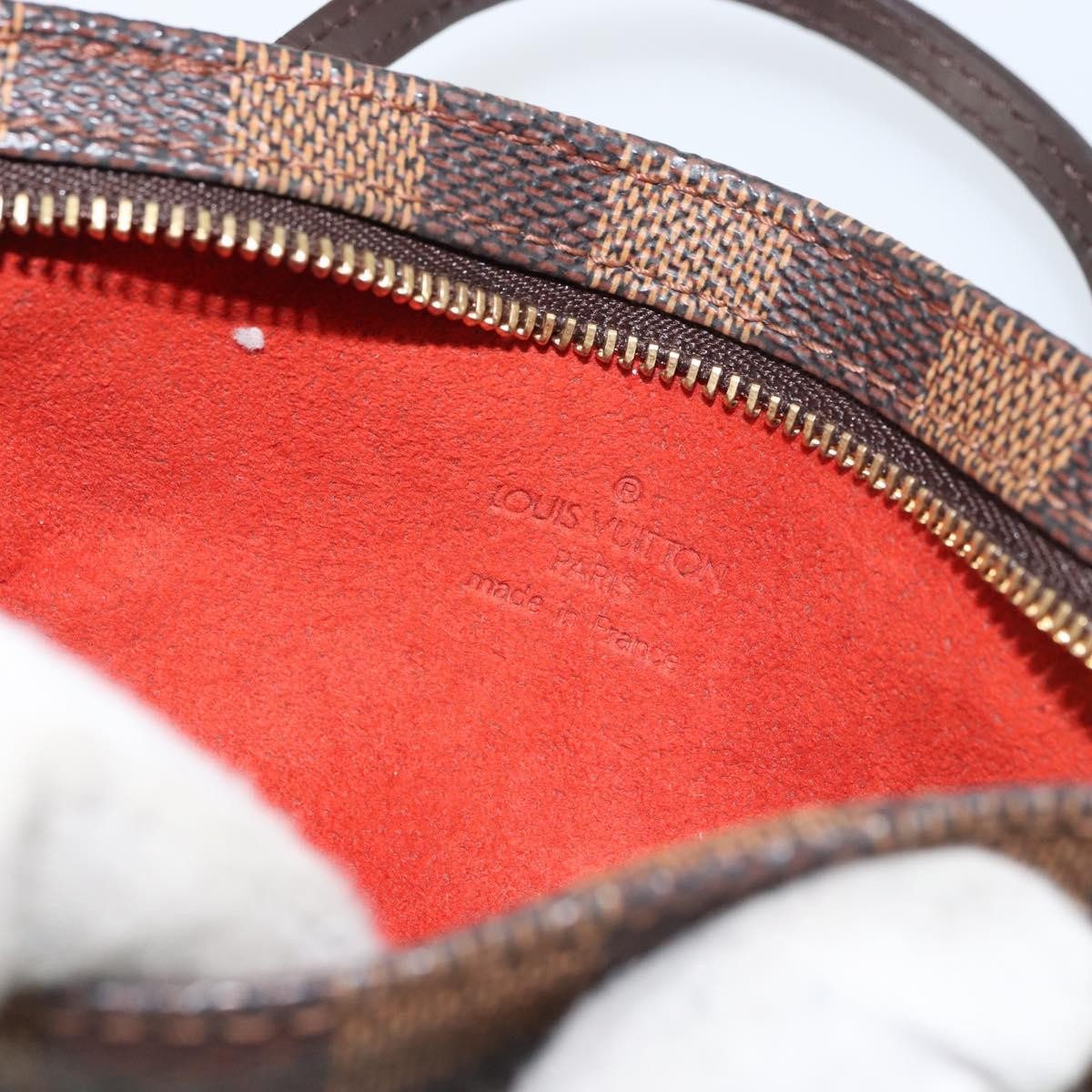 Louis Vuitton Manosque Pochette Damier Brown Canvas Clutche & Pouche Bag