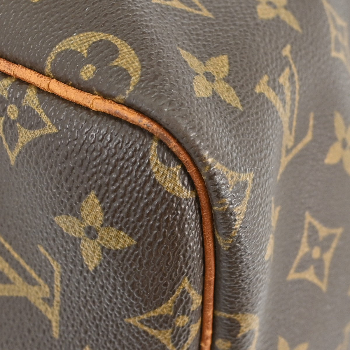 Louis Vuitton Keepall Bag Monogram Canvas Brown Canvas Travel Bag